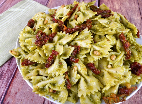 Fabiano's Farfalle Pesto Salad - Item # 1186 - Dave's Fresh Marketplace Catering RI